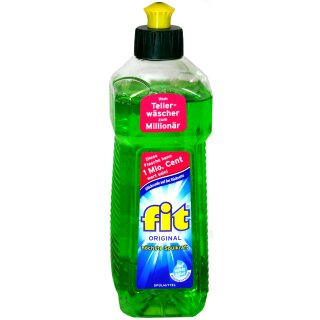 Fit Geschirrspülmittel Original (500ml Flasche)