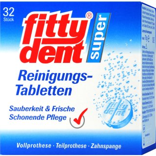 Fittydent Super Reinigungstabletten 32 er