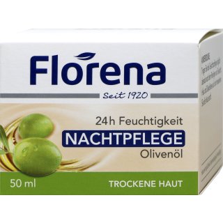 Florena Gesicht Olivenöl Nachtcreme  50ml