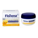 Florena Nachtpflege Q10 + Aprikosenkernöl Antifalten Creme 3er Pack (3x50ml Tiegel) + usy Block