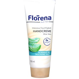 Florena Handcreme Aloe Vera Tube (1x100ml Tube)