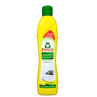 Frosch Scheuermilch Zitrone (500ml Flasche)