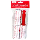 Fusselrolle mit 2 Ersatzrollen, Fusseln 8 pro Blatt