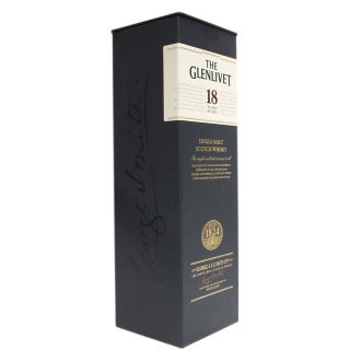 The Glenlivet Single Malt Scotch Whisky 18 Jahre 43% vol. (0,7l Flasche)