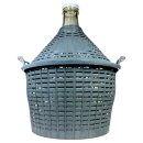 Glasballon im Plastikkorb  10l