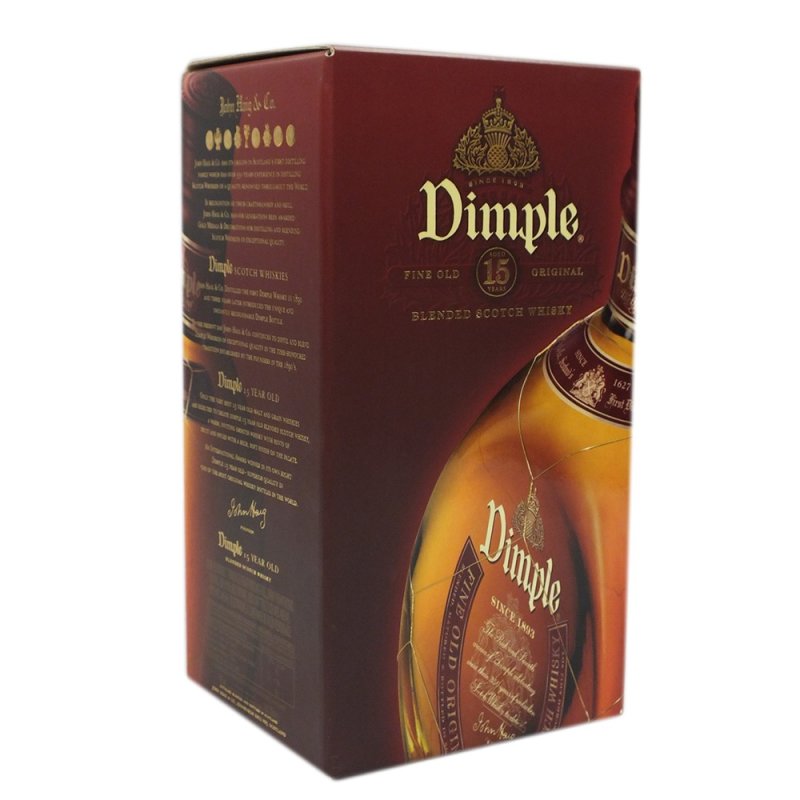 Dimple Golden Selection Blended Scotch Whisky 15 Jahre 40% vol. (0,7l