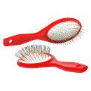 Haarbürste Draht Oval Kunststoff