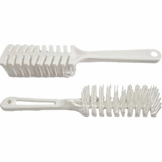 Haarbürste Plastik Halbrund ohne Farbwahl 21cm lang (1 Stück)