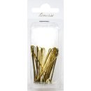 Haarklemme Gold 4,5 cm 24 er