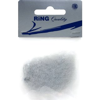 Haarnetz Grau Rundgummi 3 er