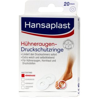 Hansaplast Hühneraugen-Druckschutzringe 20 er