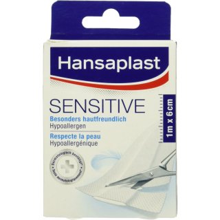Hansaplast Sensitive 1 m : 6 cm 46040