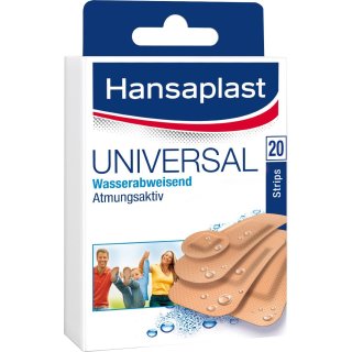 Hansaplast Universal Water Resistant Strips 20 er 45906