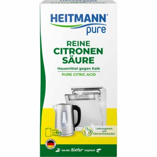 Heitmann Pure Reine Citronensäure, Hausmittel gegen Kalk (350g Packung)
