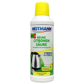 Heitmann Pure Reine Citronensäure gegen Kalk (1x500ml)