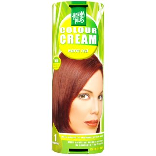 Hennaplus Colour Cream Warmes Rot 43987