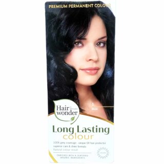 Hennaplus Long Lasting Colour Black (100ml Packung)