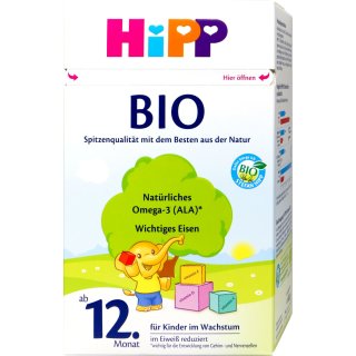 Hipp 2008 Bio Kindmilch Ab 12.Monat  600g