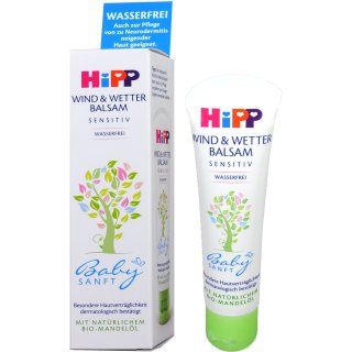 Hipp Babysanft Wind und Wetter Creme (30ml Packung)