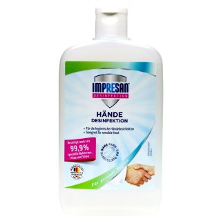 Impresan Hygiene Hände-Desinfektionsmittel (150ml Flasche)