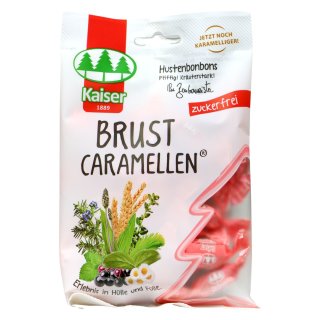 Kaiser Brust Caramellen Zuckerfrei  75g