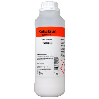 Kalialaun Sandform Fischar (1kg Flasche)