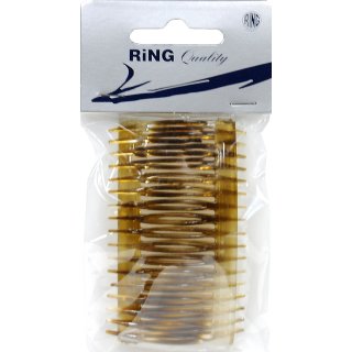 Kamm Einsteck Acetat Havanna 8 cm 2 er