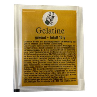 kitzinger Gelantine 10g Beutel