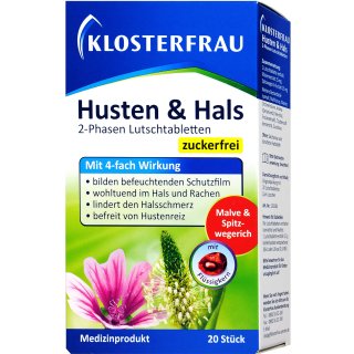 Klosterfrau Lutschtabletten Zuckerfrei 20 er