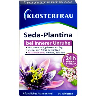 Klosterfrau Seda-Plantina 30 Tabletten