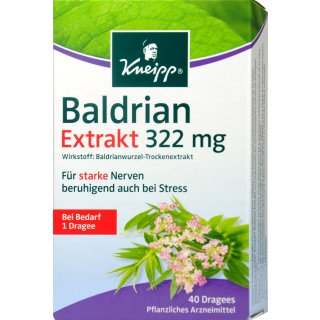 Kneipp Baldrian Extrakt Extra Stark 40 er