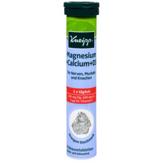 Kneipp Magnesium Calcium Brausetabletten 20 er