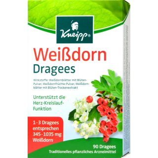 Kneipp Weißdorn Dragees 90 er