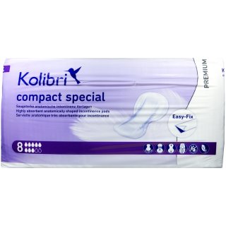 Kolibri Compact Premium Spezial Inkontinenz Vorlagen (28 St)
