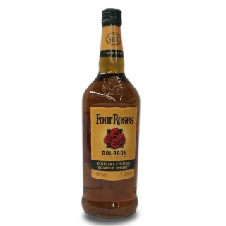 Four Roses Kentucky Straight Bourbon Whiskey 40% vol. (1 Liter Flasche)