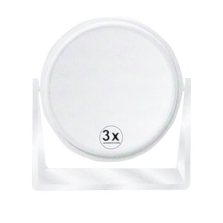 Kosmetikspiegel, 3 fach Vergrößerung 19 cm
