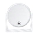 Kosmetikspiegel, 3 fach Vergrößerung 19 cm