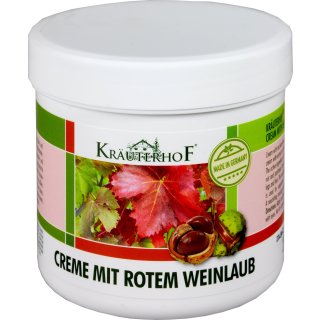 Kräuterhof Creme mit Rotem Weinlaub  250ml