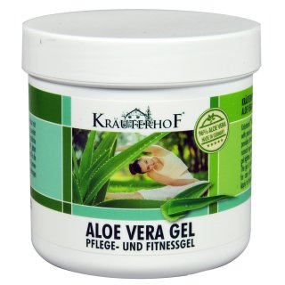 Kräuterhof Pflege- und Fitness Gel Aloe Vera  250ml