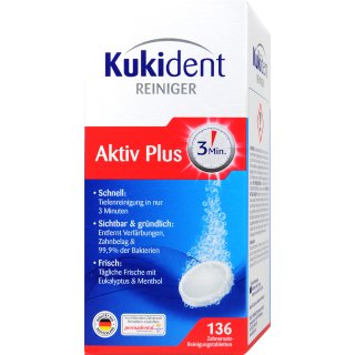 Kukident Aktiv Plus Tabletten 136 er