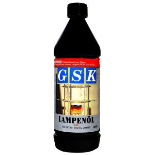GSK Lampenöl Klar (1l Flasche)