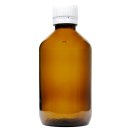 Medizinflasche Braun mit Verschluss  250ml