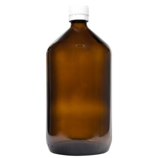 Medizinflasche Braun mit Verschluss  1l