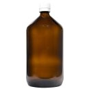Medizinflasche Braun mit Verschluss  1l