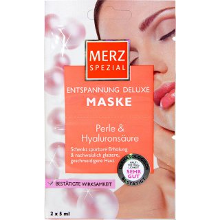 Merz Spezial Deluxe Maske Perle & Hyaluronsäure 2 x 5 ml