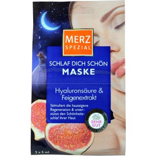 Merz Spezial Schlaf Dich Schön Maske Hyalurons.&Feigenextrak (2x5ml)