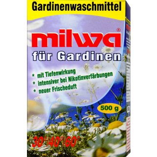 Milwa Gardinenwaschmittel (500g Packung)