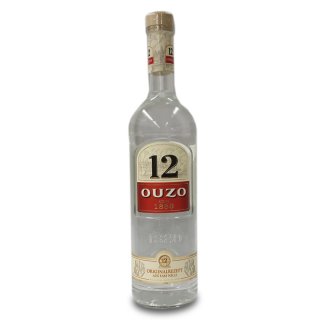 Ouzo 12 Anislikör 40% vol. (0,7 Liter Flasche)