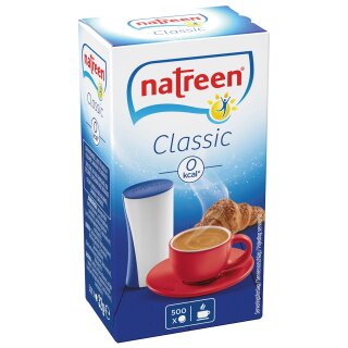 Natreen Süße Tischspender 500 Süßstofftabletten (32g Packung)
