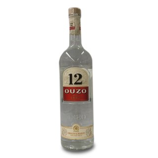 Ouzo 12 Anislikör 40% vol. (1 Liter Flasche)